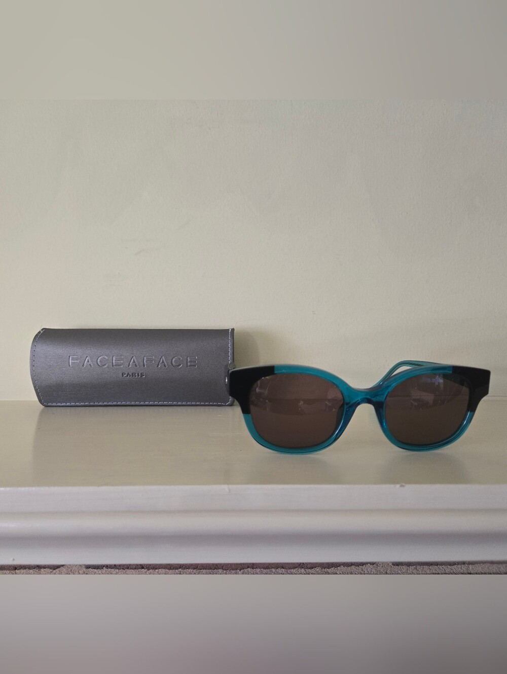 FACE A FACE Paris Sunglasses VEIGA 3 Col 171 Made in Italy 50 20 149 Teal Black